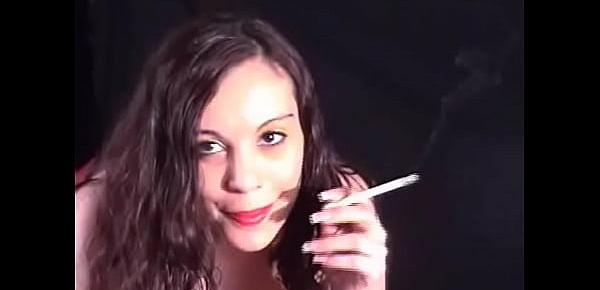  Nadia - Smoking Fetish at Dragginladies